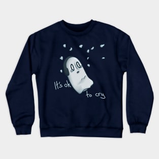 It's ok to cry - Napstablook Crewneck Sweatshirt